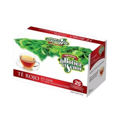 Té Rojo Botica Del Señor 25 Unidades Botica Del Señor Te Rojo X 25