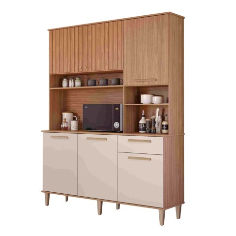 Kit Mgm Mueble De Cocina Mila Compacta 6 Puertas Kit Mgm Mueble De Cocina Mila Compacta 6 Puertas