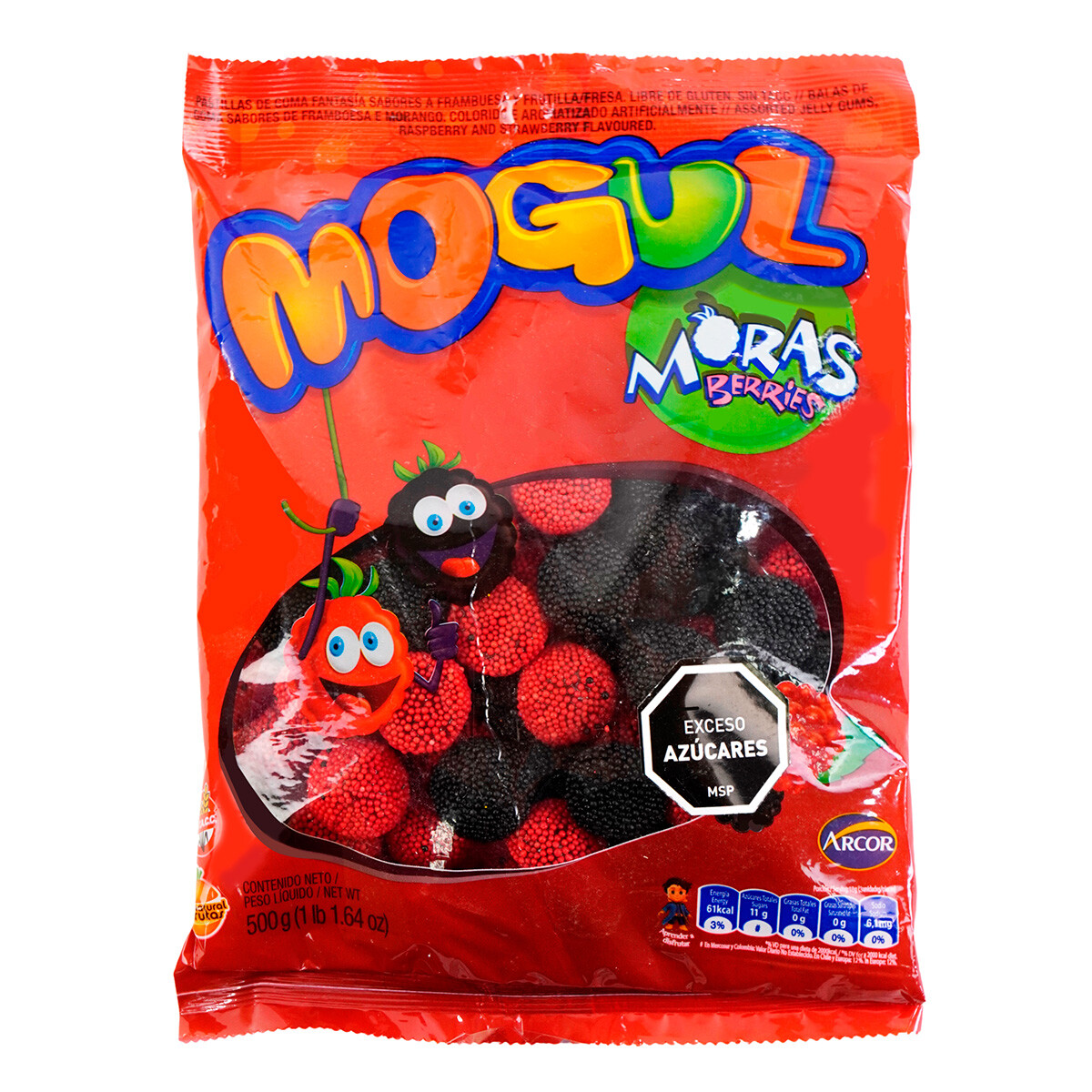 Gelatina Mogul Moras 500g 