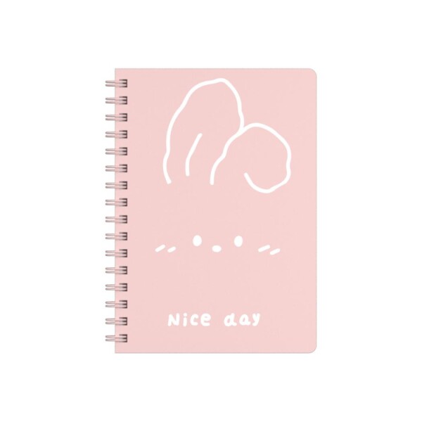 Cuaderno animales A5 rosa