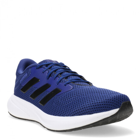 Championes Unisex Adidas Response Runner Azul - Azul Marino - Negro