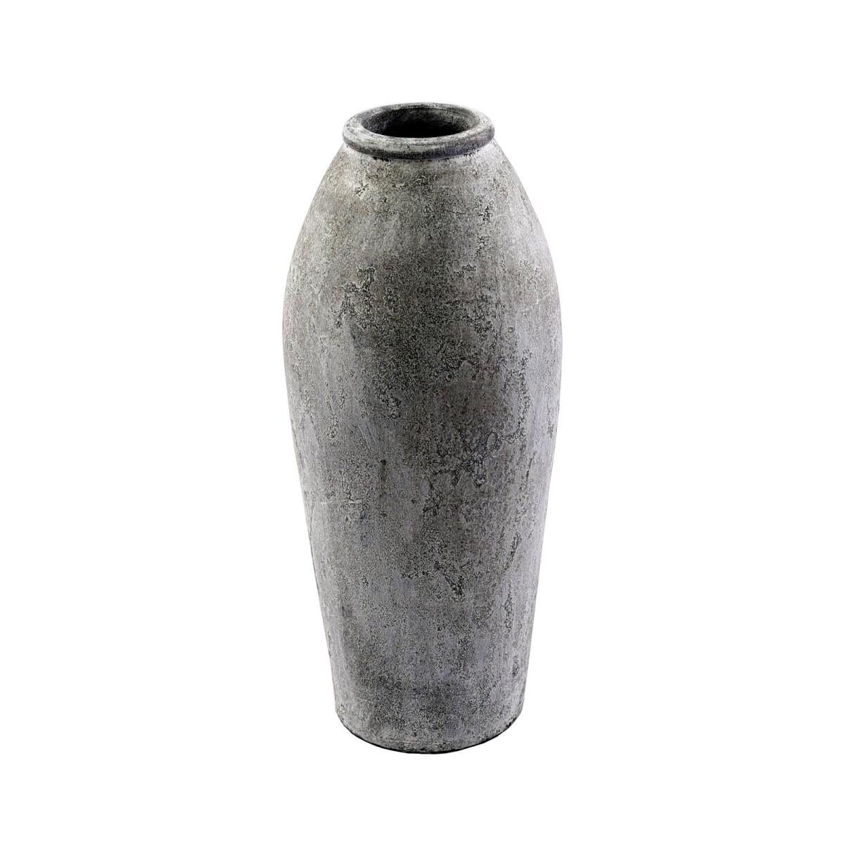 JARRÓN DECORATIVO ALASKA - TERRACOTA BLANCO BLANCO LAVADO 