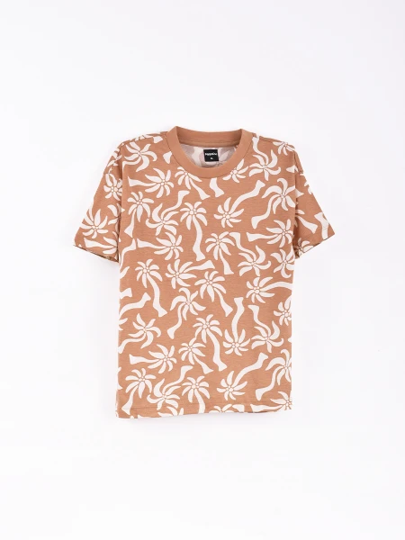 REMERA POLO MARRON