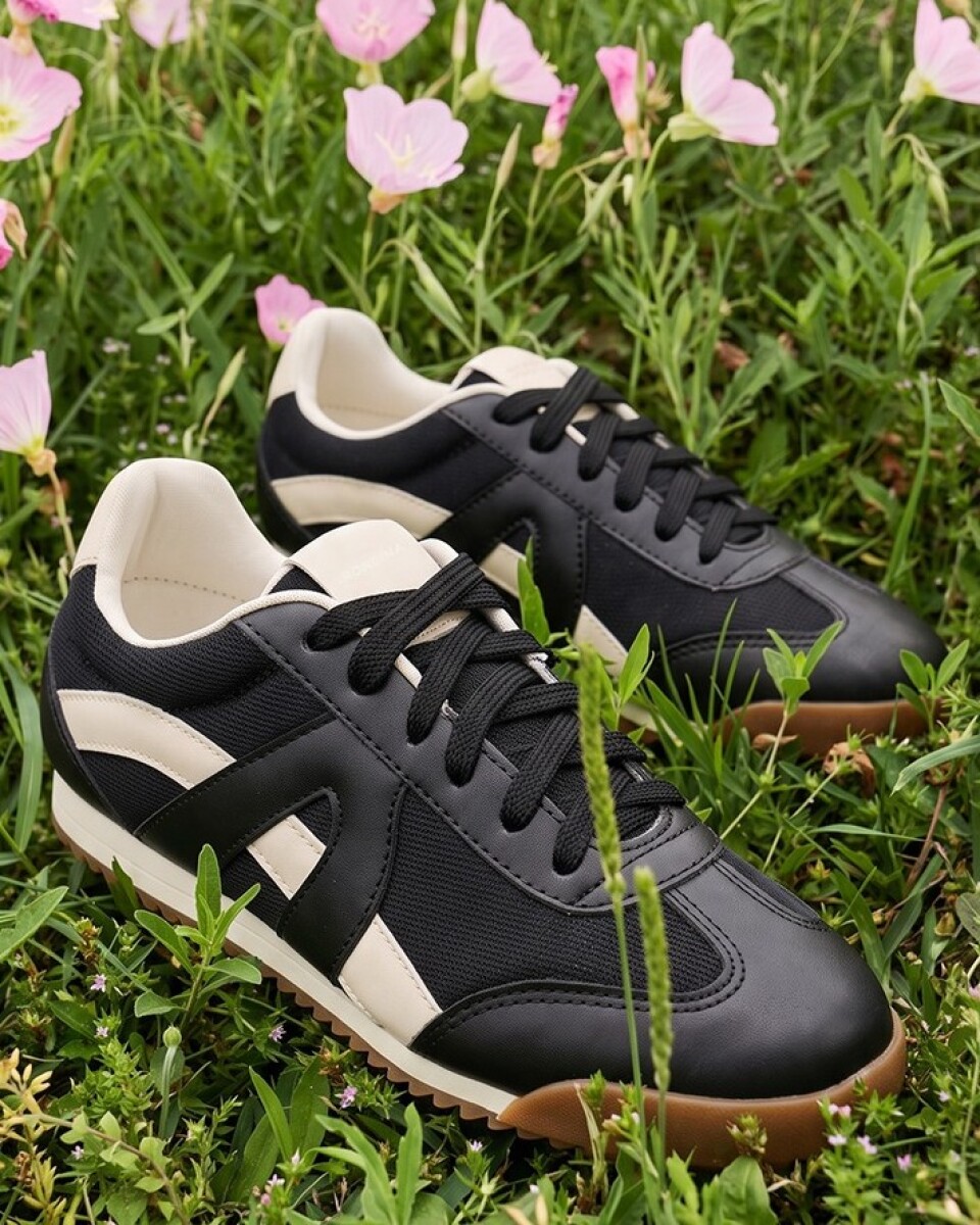 Calzado Casual. - Negro 