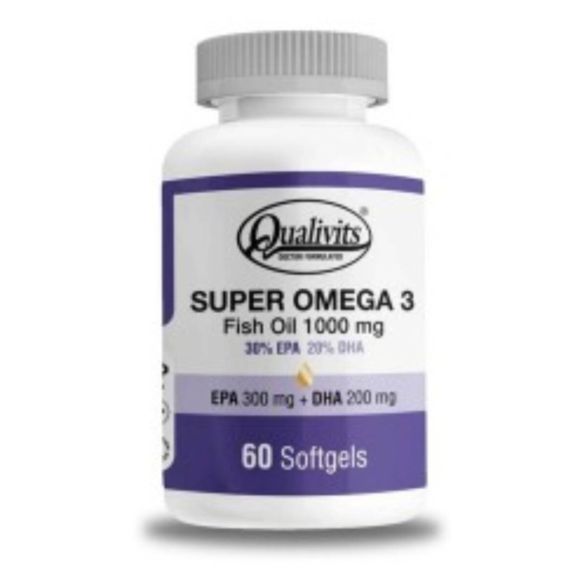 Super Omega 3 Qualivits - Sin sabor 
