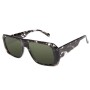 Lentes De Sol Otica Accesorios - Mujer Verde/Negro