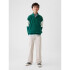 HALF ZIP BALSAM GREEN