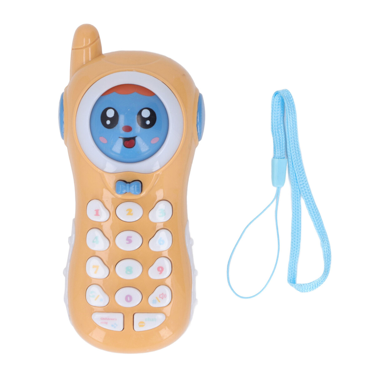 Teléfono Didáctico Interactivo Infantil - AMARILLO 