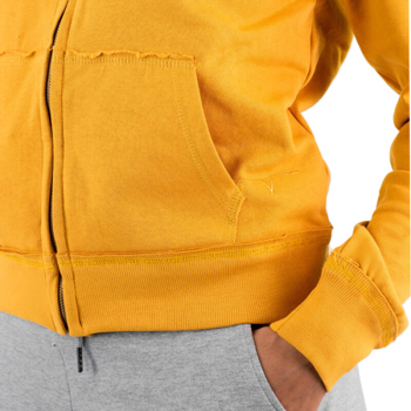 Campera Muvem con Capucha de Mujer - F20LI06 Mostaza