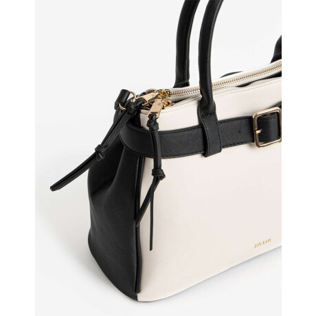 Cartera Formato City Combinacion Bicolor