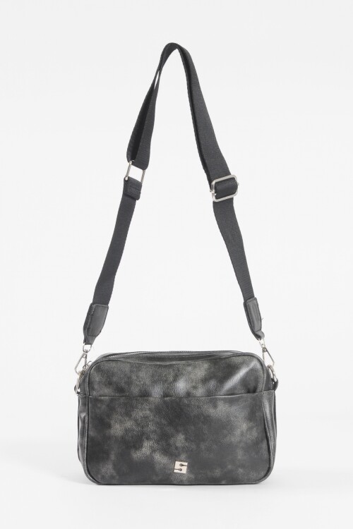 Bandolera pequeña dos piezas negro
