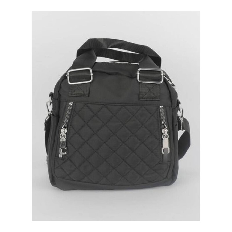 Mochila tipo bandolera Canva modelo Milán Negro