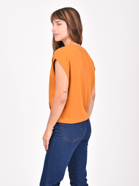 REMERA SOFIA MOSTAZA