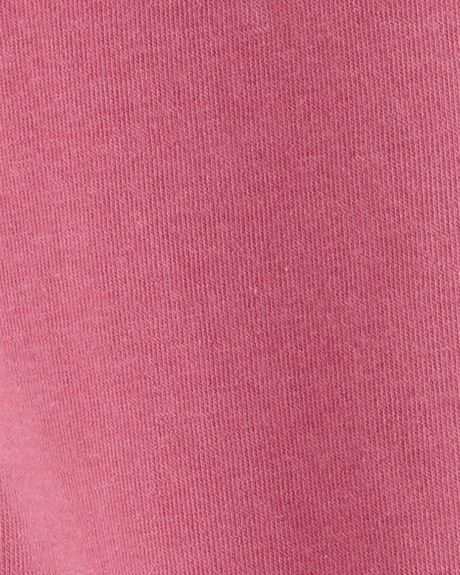Pantalón de algodón con felpa, rosado Pantalón de algodón con felpa, rosado