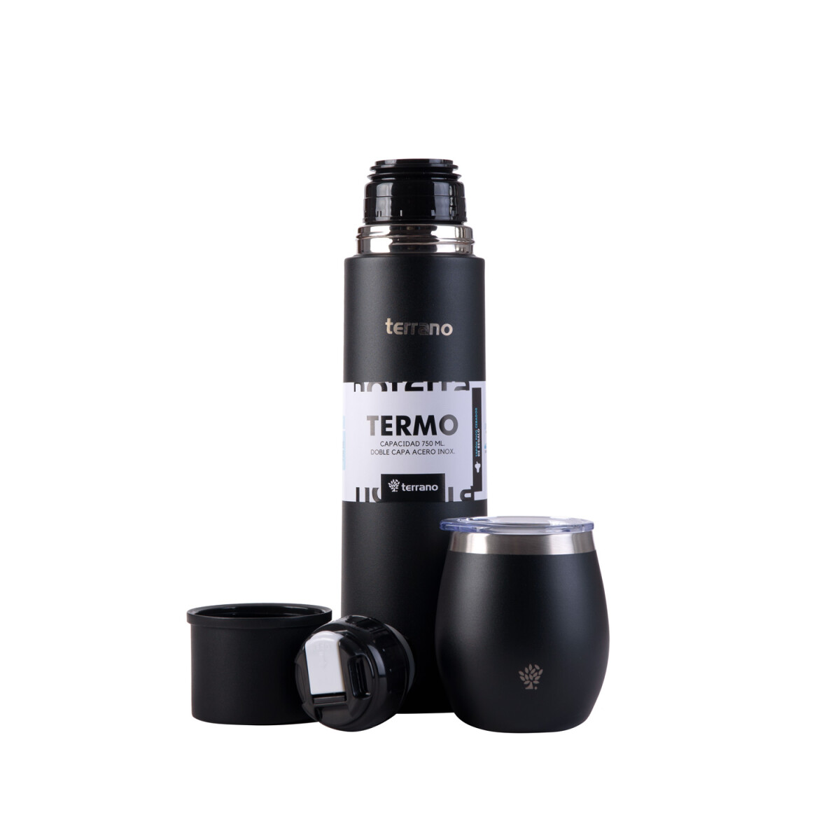 Kit Acero Bala - 750mL - Negro 