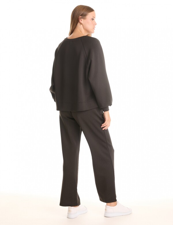 Buzo Comfy Print NEGRO