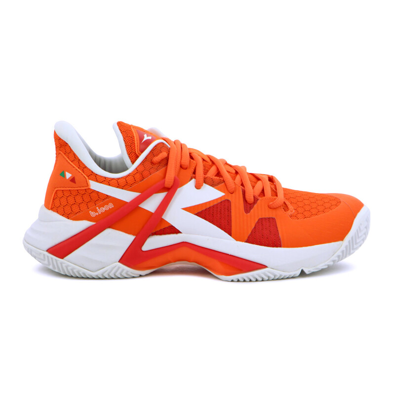 Diadora T1 B.icon W Clay Naranja-blanco