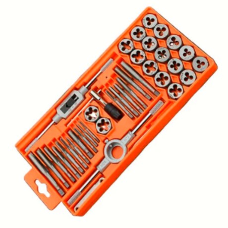 JUEGO DE 40 MACHOS Y TERRAJAS MÉTRICOS Sin color