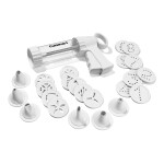 Cuisinart® JUEGO DE PISTOLA DE GALLETITAS Y MOLDES - 25 PIEZAS N/A