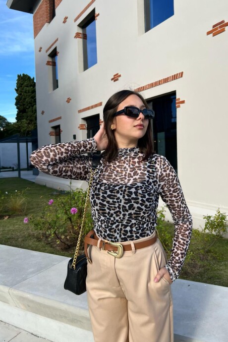 Blusa Agus Animal Print