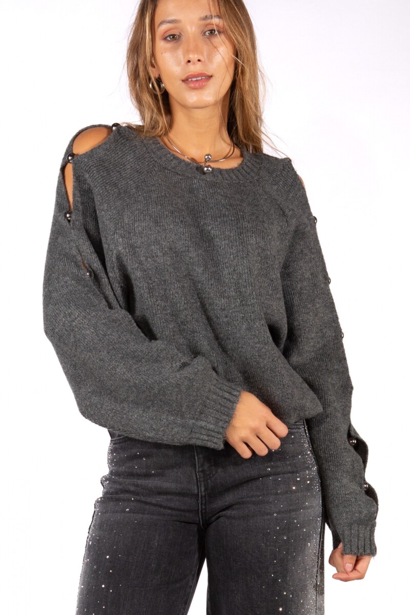 Sweater Gris Oscuro