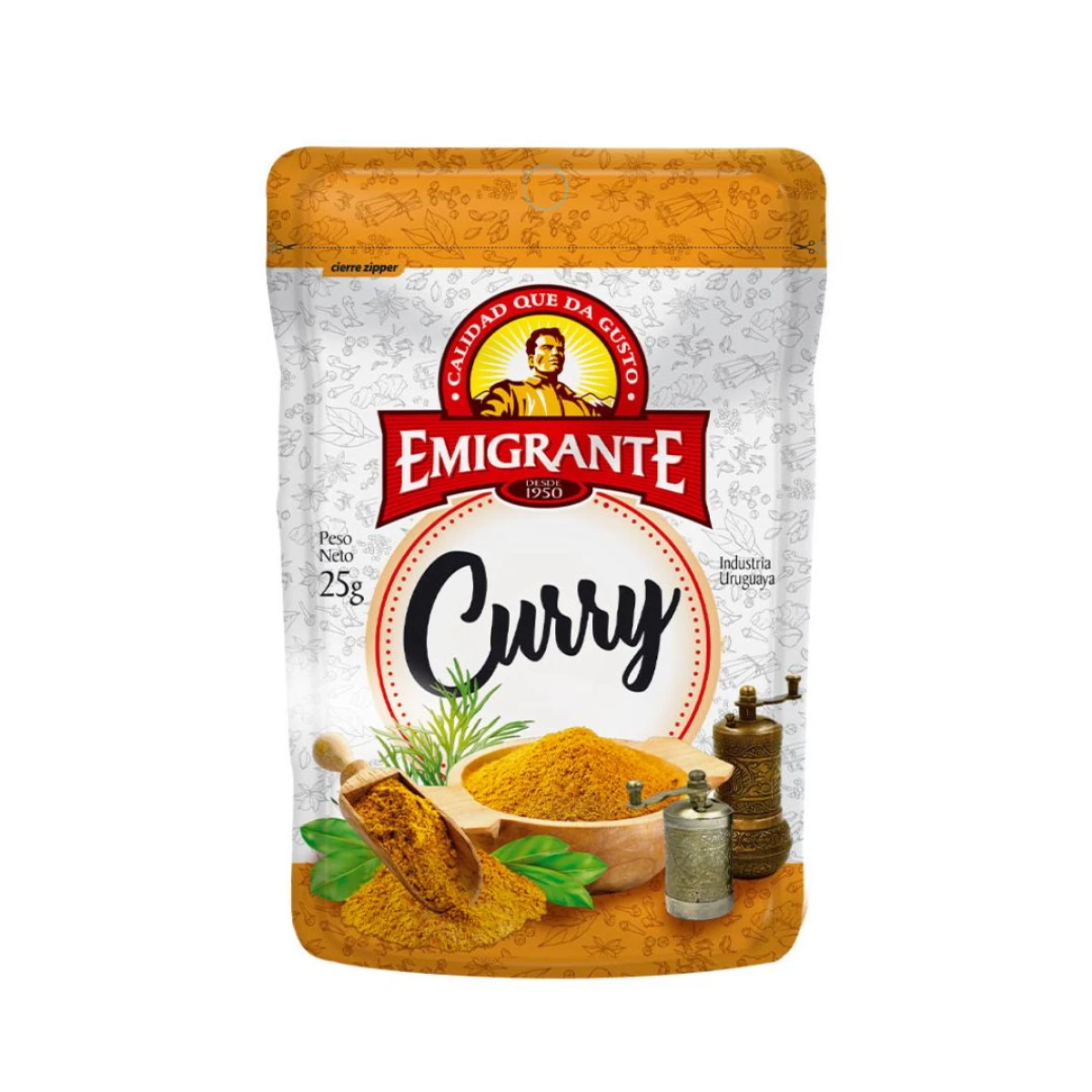 CURRY 25 GR EL EMIGRANTE 