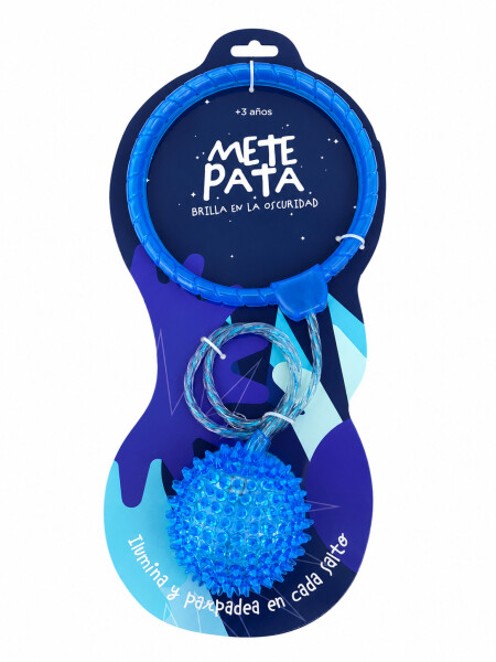 METE PATA QUE BRILLA AZUL