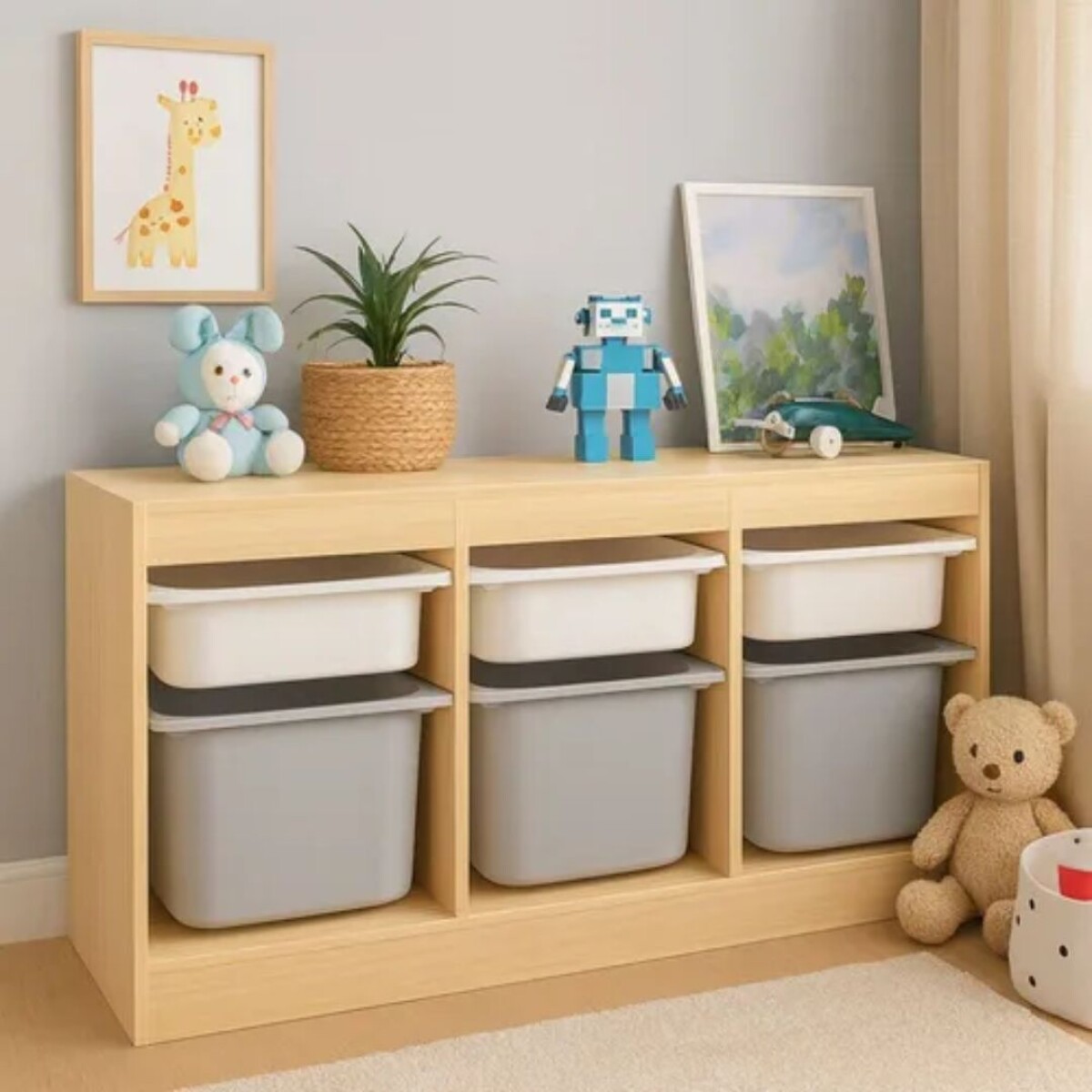 Organizador con canastos Trofast 