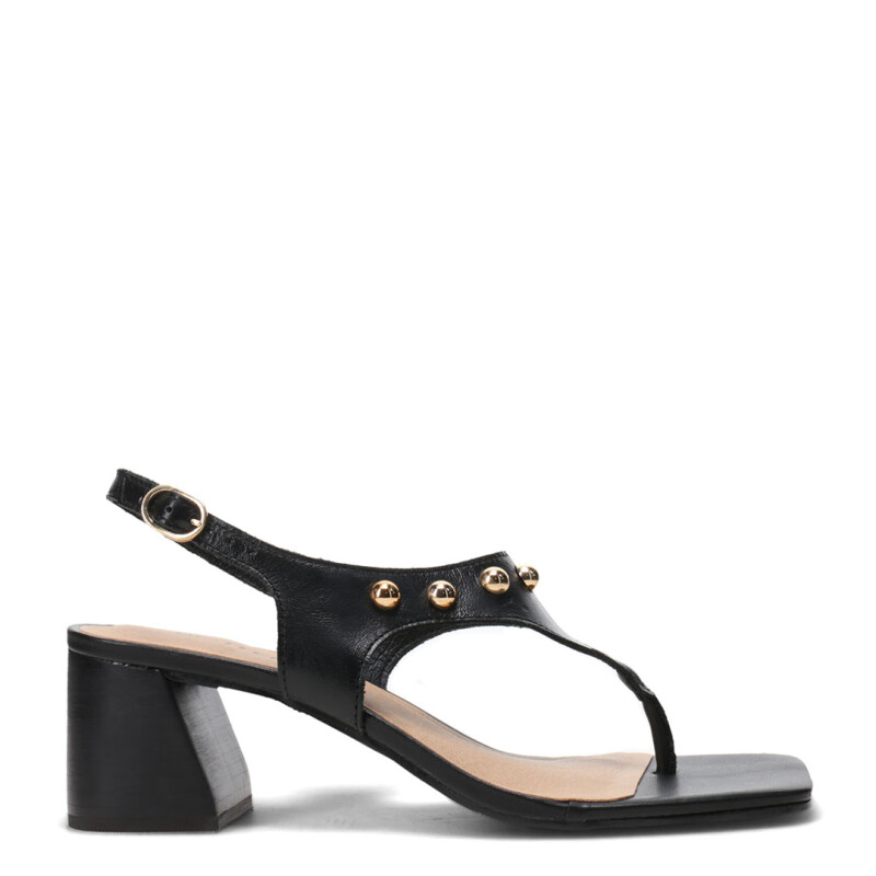 Sandalias de Mujer Bottero Taco Medio Negro