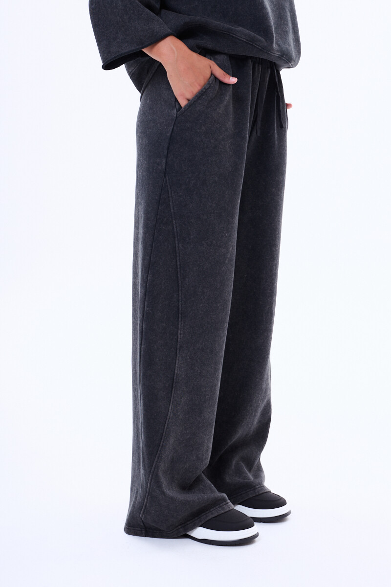 Pantalon felpa Salento Negro