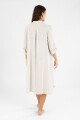 Camisola larga toscana Beige