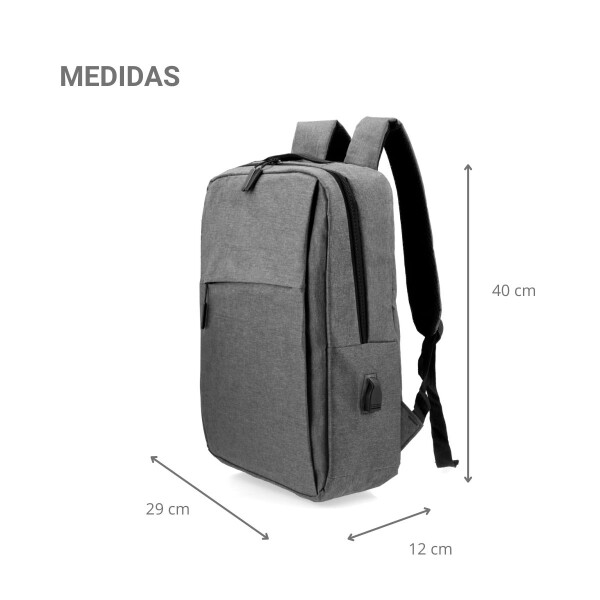 Mochila Urbana Para Laptop Notebook Portatil Con Salida Usb LAP004 Mochila Urbana Para Laptop Notebook Portatil Con Salida Usb LAP004