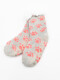 MEDIAS SHERPA HUELLITAS GRIS CLARO