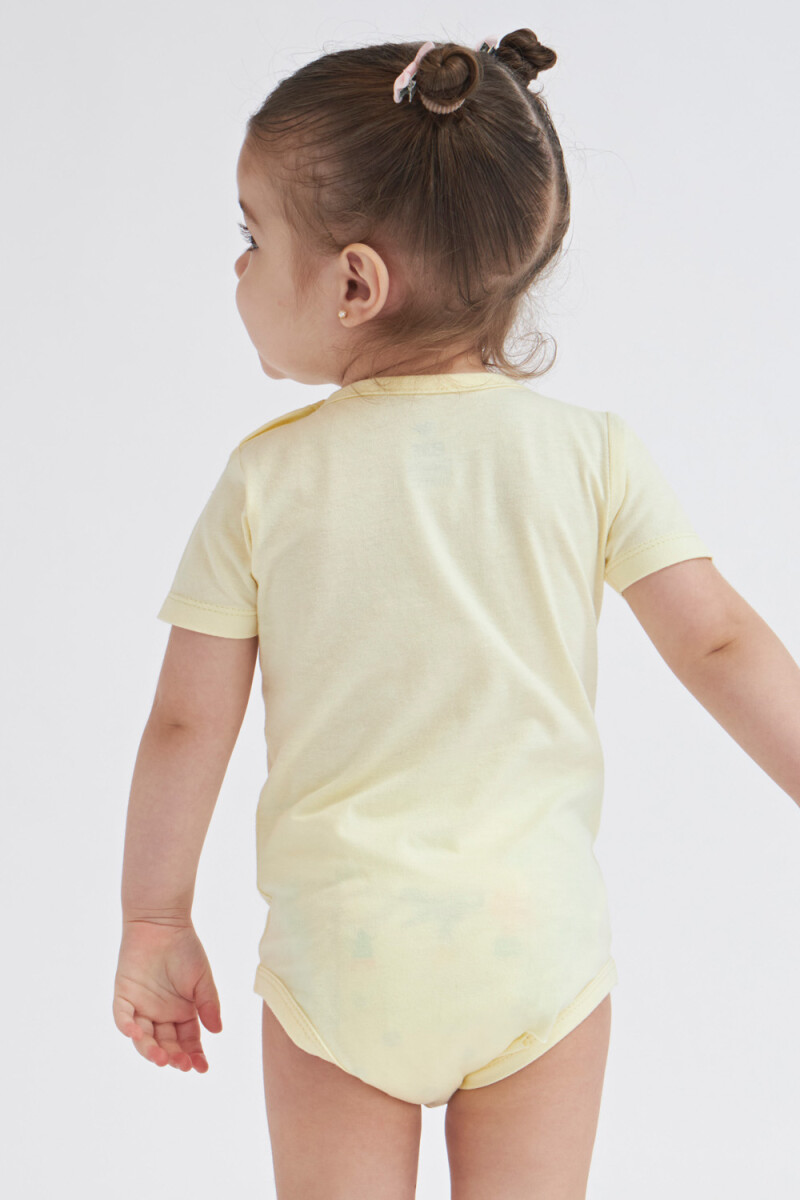 Body estampado Estampado Deliciuos - Amarillo