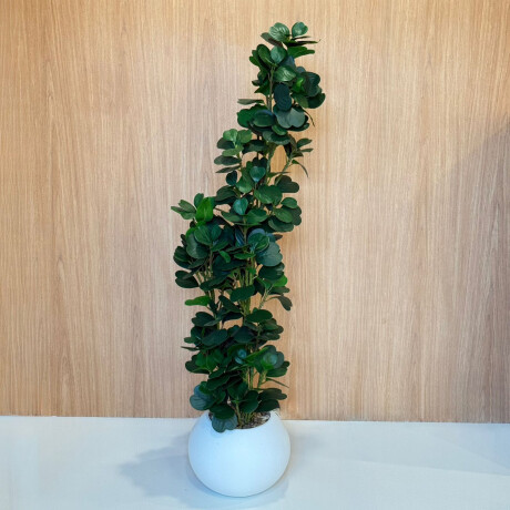Planta Artificial Con Maceta Ceramica 1.2M Planta Artificial Con Maceta Ceramica 1.2M