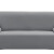 Cubre Sofa Elastico Elastizado Funda 4 Cuerpo Plaza Variante Color Gris Claro 3