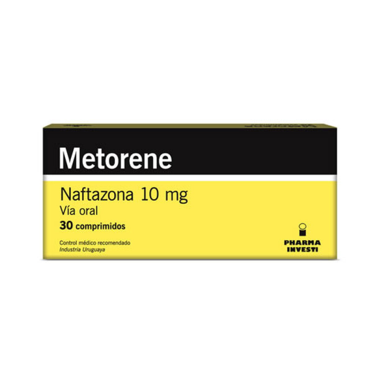 Metorene 10 mg 30 comp – Antibiótico (Metronidazol) 