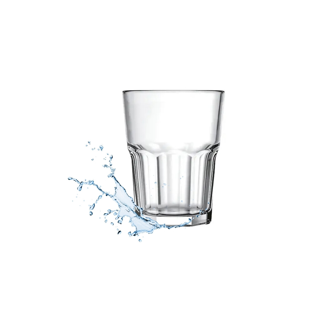Vaso de agua Bristol vidrio 200 ml Nadir 