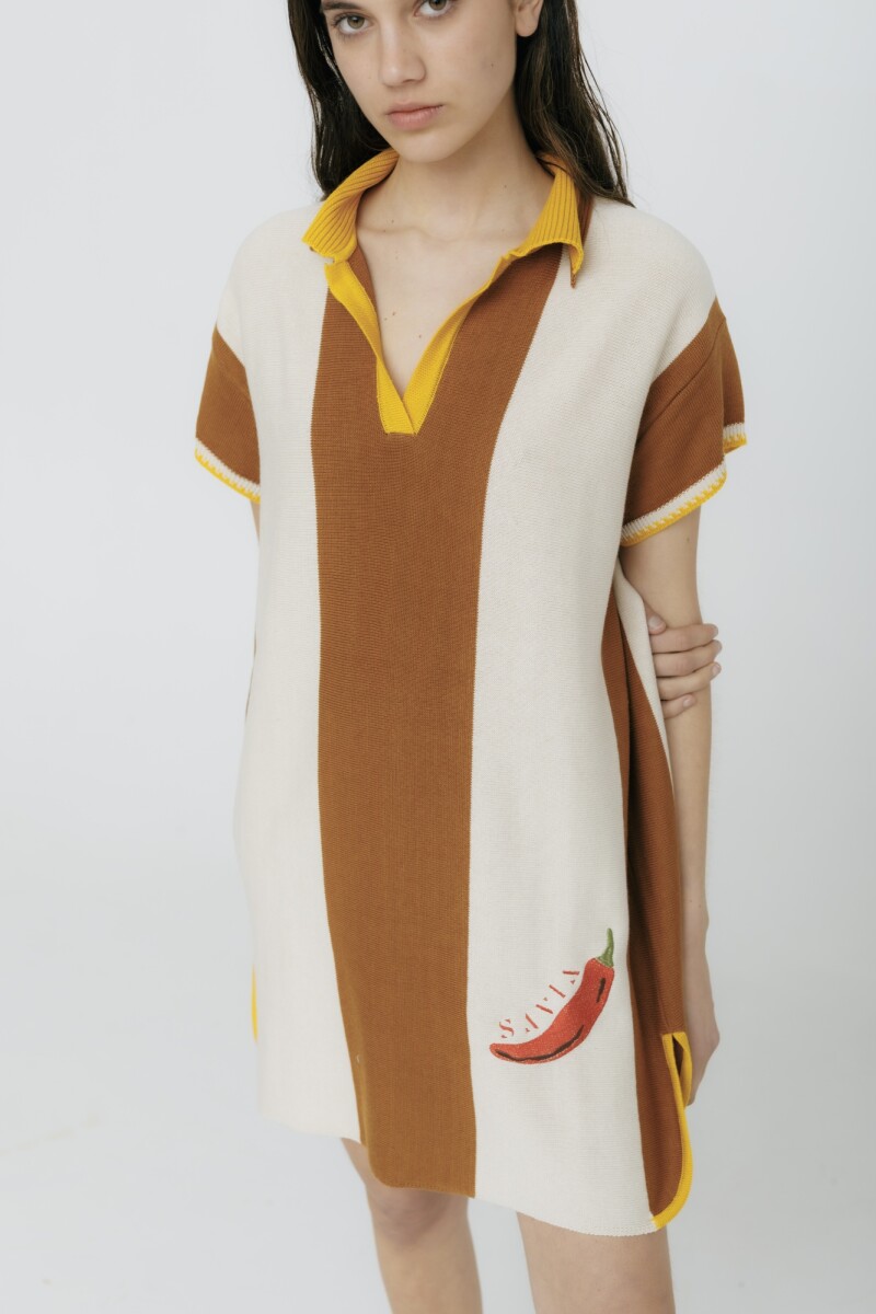 VESTIDO CHILLI Camel