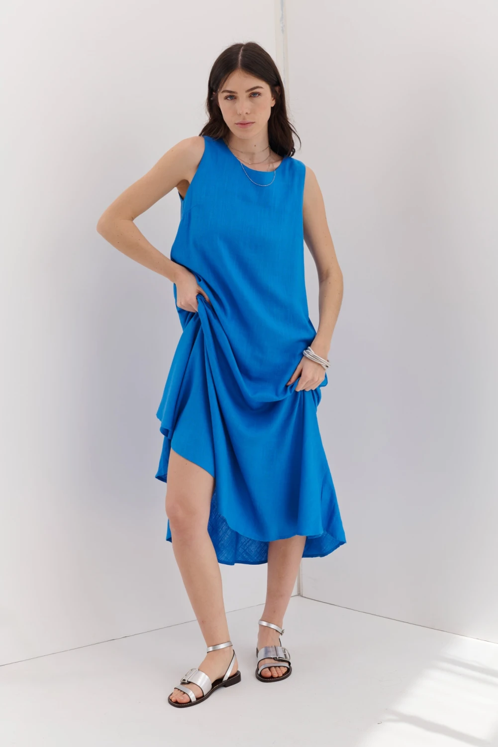 VESTIDO AMAPOLA azul 3