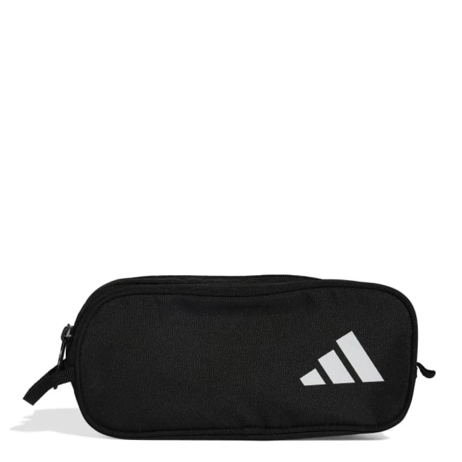 Cartuchera Adidas Two Zipper Negro - Blanco