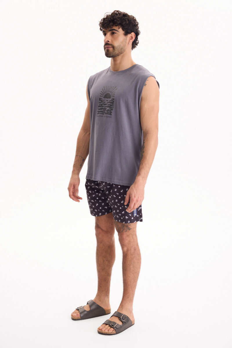 Remera Sunrise Gris