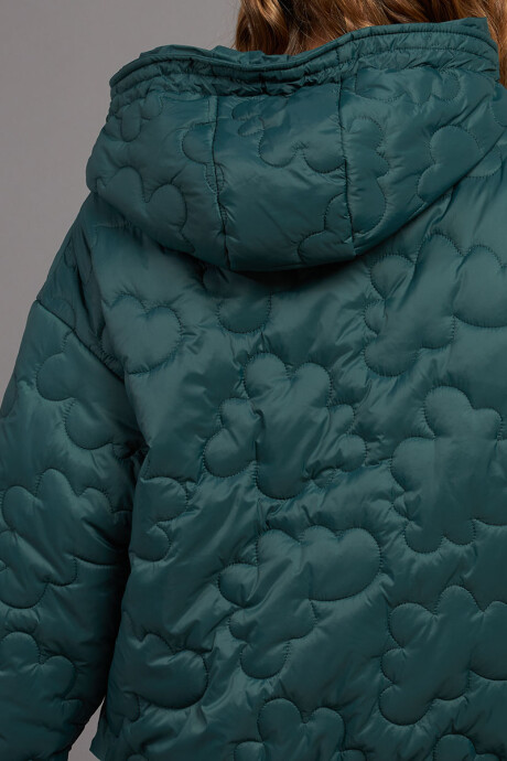 CAMPERA FLERA RUSTY Verde Oscuro