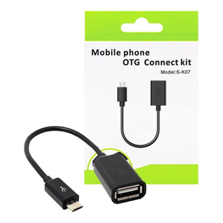 Cable OTG micro USB para tablet y celulares Cable OTG micro USB para tablet y celulares