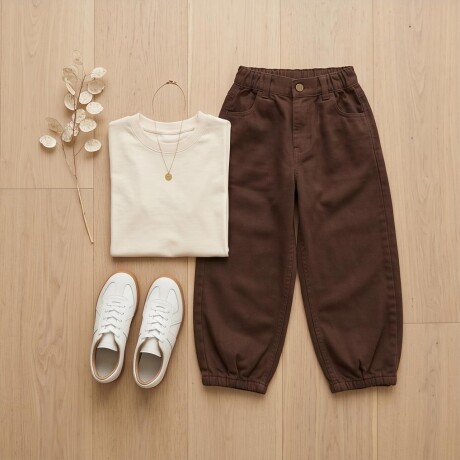 PREVENTA - Jean Baggy Chocolate PREVENTA - Jean Baggy Chocolate