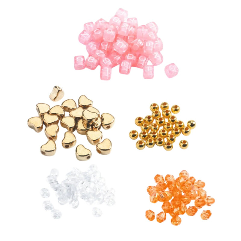 Kit Cuentas Letras Doradas Djeco Kit Cuentas Letras Doradas Djeco