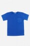 Remera con bolsillo AZUL FRANCIA