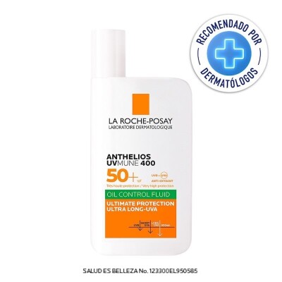 Protector Solar Anthelios Fluido Oil Control Spf50+. 50ml. Protector Solar Anthelios Fluido Oil Control Spf50+. 50ml.