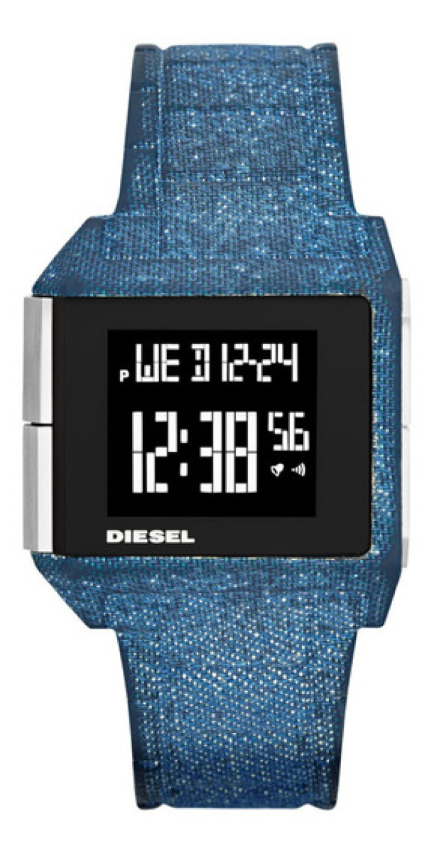 Reloj Diesel Fashion Silicona Azul 