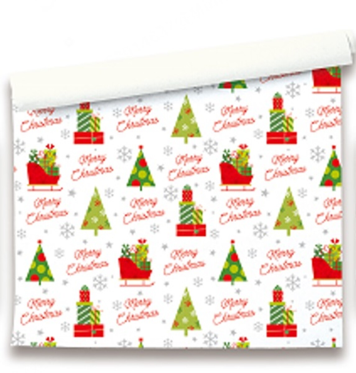 Papel de regalo navideño - diseño 4 